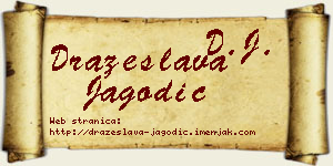 Dražeslava Jagodić vizit kartica